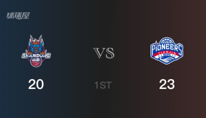 首节数据，天津以23-20领先山东，张云梦6分